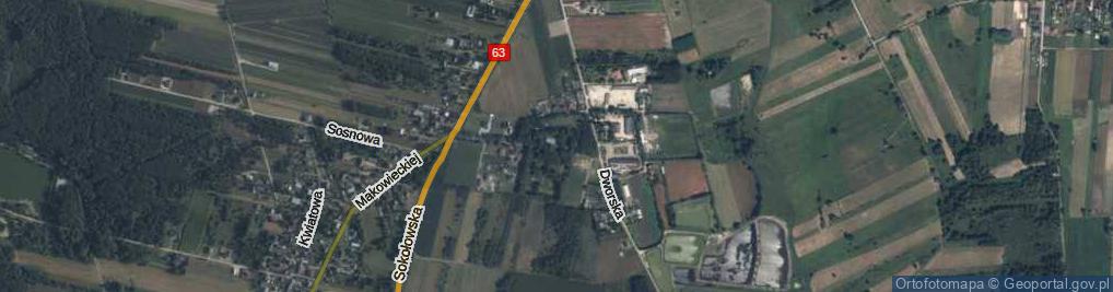 Zdjęcie satelitarne Okrężna ul.